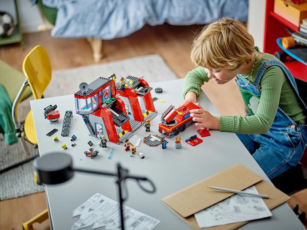 Immagine del prodotto LEGO - CITY Fire Caserma dei pompieri e autopompa 60414