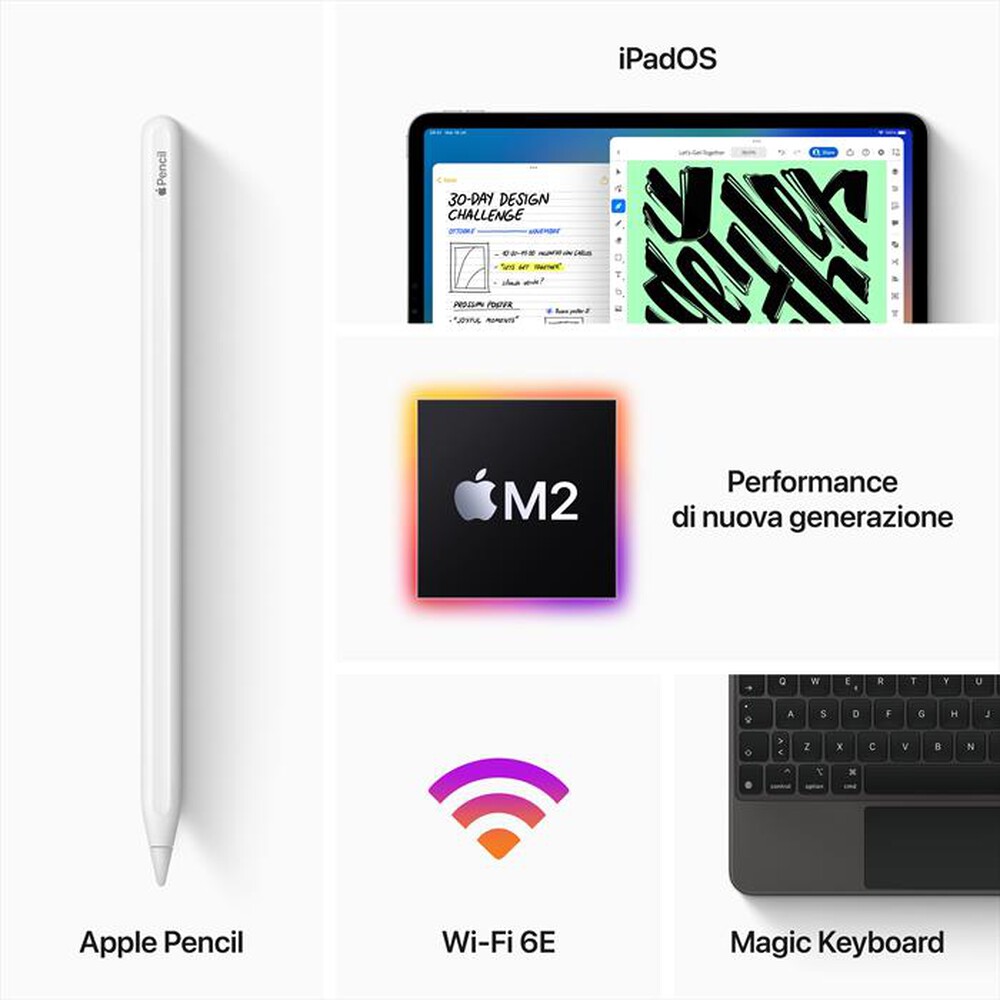 Immagine del prodotto APPLE - iPad Pro 12.9" WI-FI 256GB-Argento