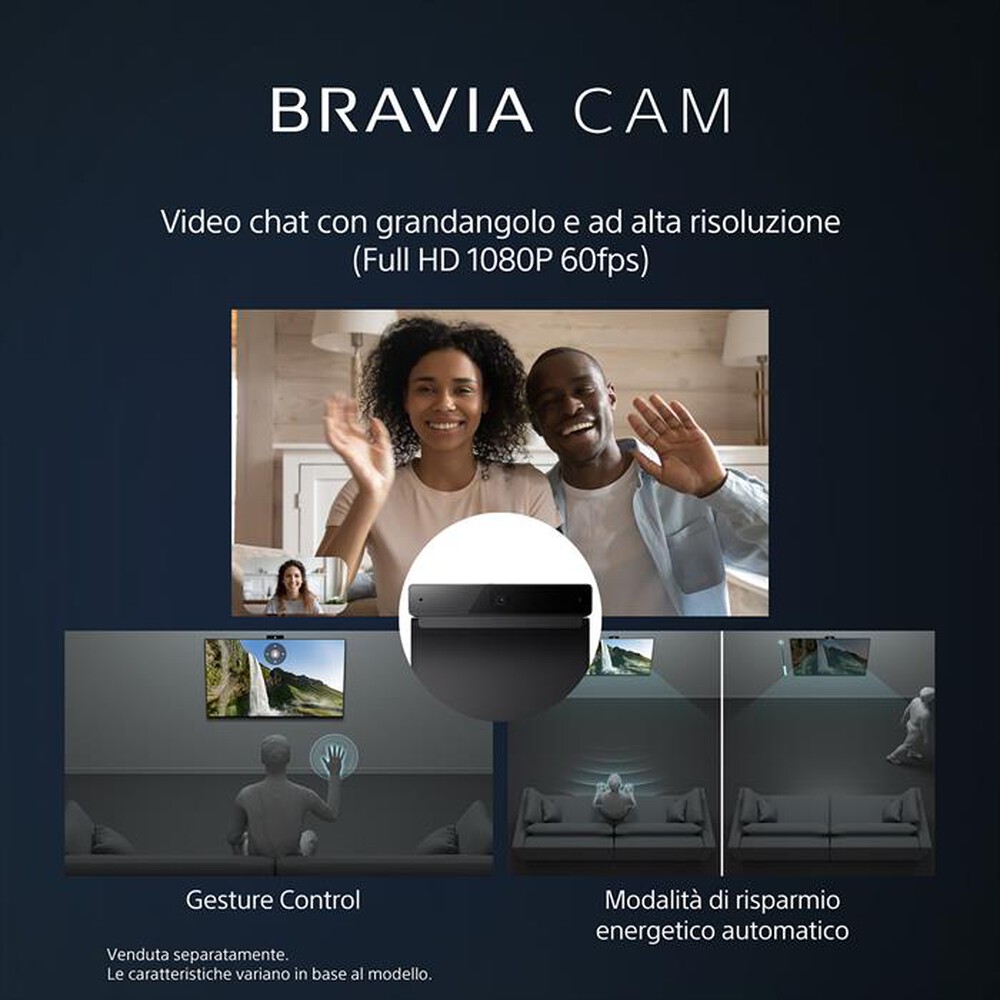 Immagine del prodotto SONY - Smart TV LED UHD 4K 43" KD43X80LPAEP-Nero