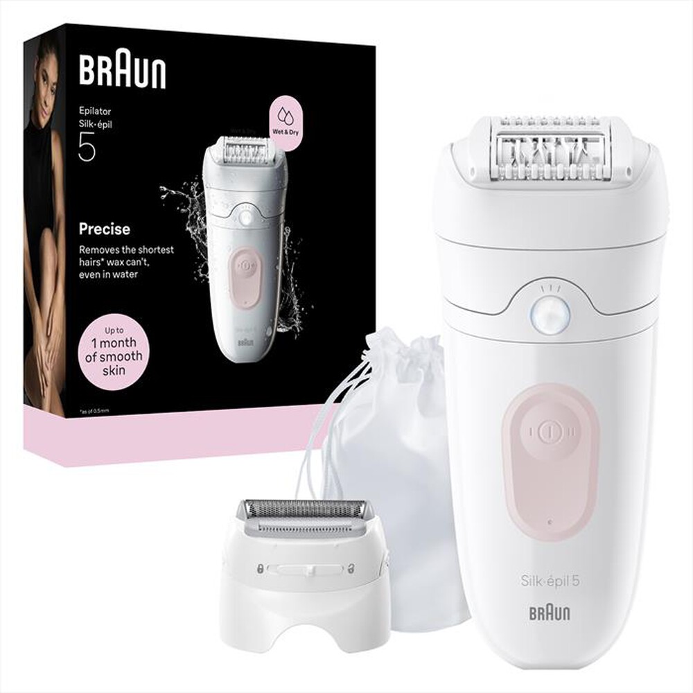 Immagine del prodotto BRAUN - Epilatore Wet & Dry LEGEPIL SE5-041 BOX MN-ROSA FLAMINGO