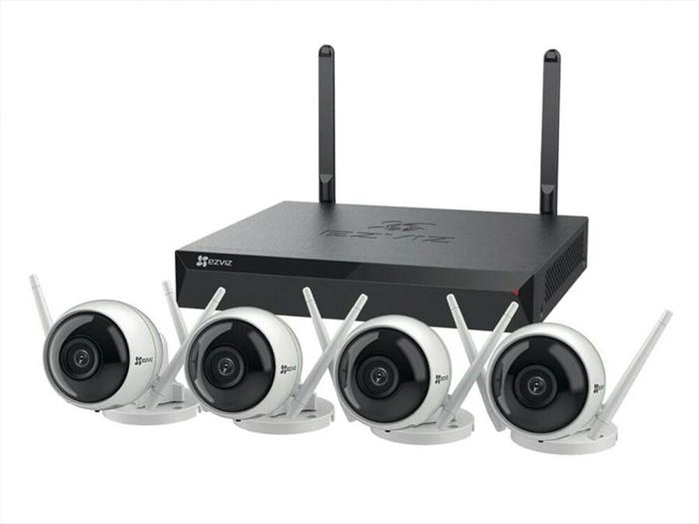 Immagine del prodotto EZVIZ - IP Camera esterno KIT NVR X5S + 4 H3C 2MP-Nero