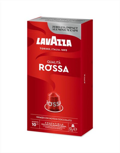 LAVAZZA - Qualit&agrave; Rossa - 10 caps-Rosso