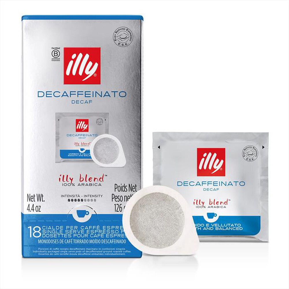 Immagine del prodotto ILLY - 18 CIALDE CAFF&Egrave; MONODOSE E.S.E. DECAFFEINATO