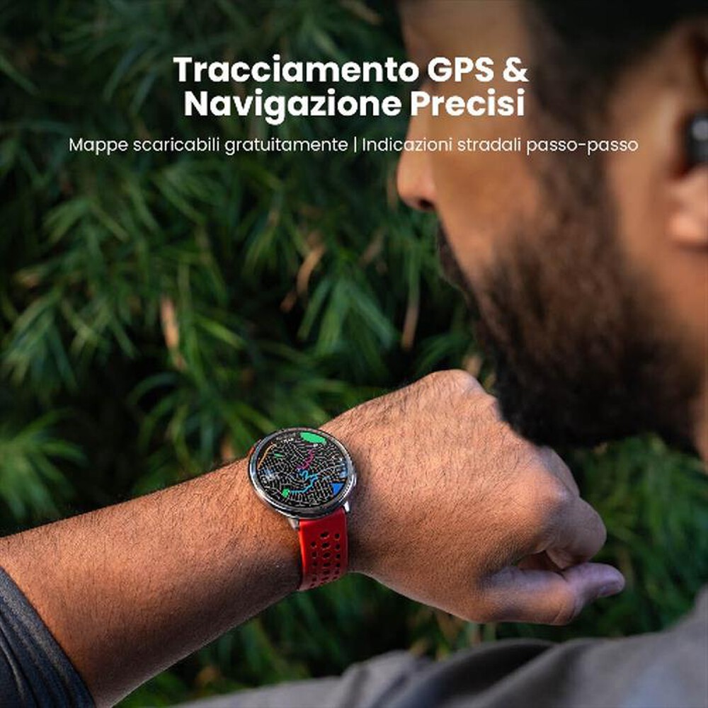 Immagine del prodotto AMAZFIT - Smartwatch ACTIVE 2 ROUND PREMIUM ED-Black+red