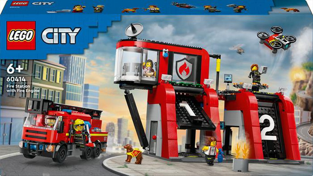 Immagine del prodotto LEGO - CITY Fire Caserma dei pompieri e autopompa 60414