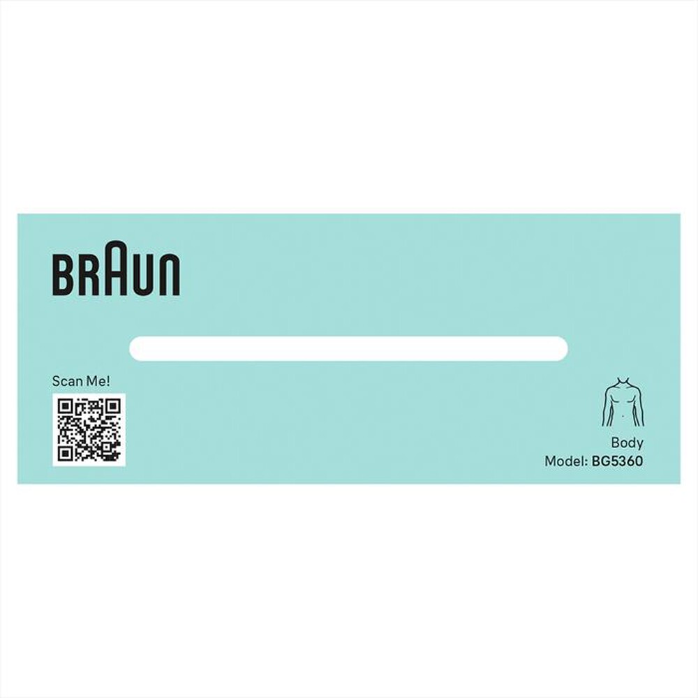 Immagine del prodotto BRAUN - Rasoio CORPOSERIES 5 5360-Nero