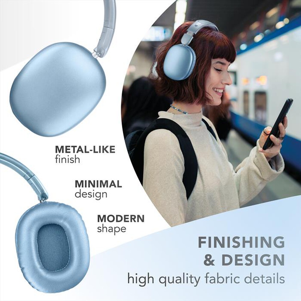 Immagine del prodotto MUSIC SOUND - Cuffie wireless over-ear MAXI3-Blue