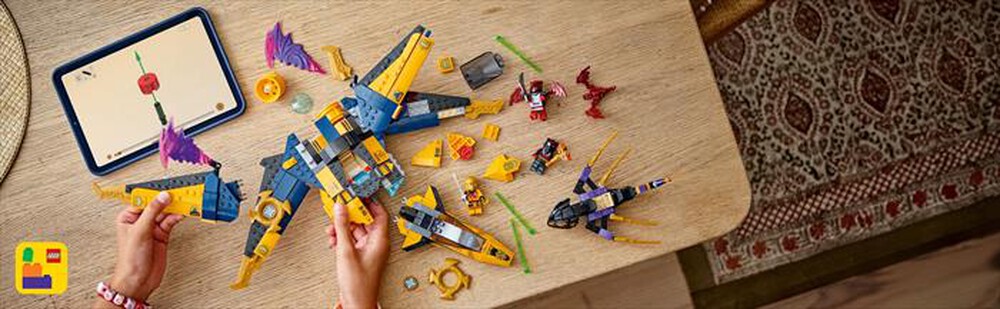 Immagine del prodotto LEGO - NINJAGO Jet Super Storm di Ras e Arin 71833