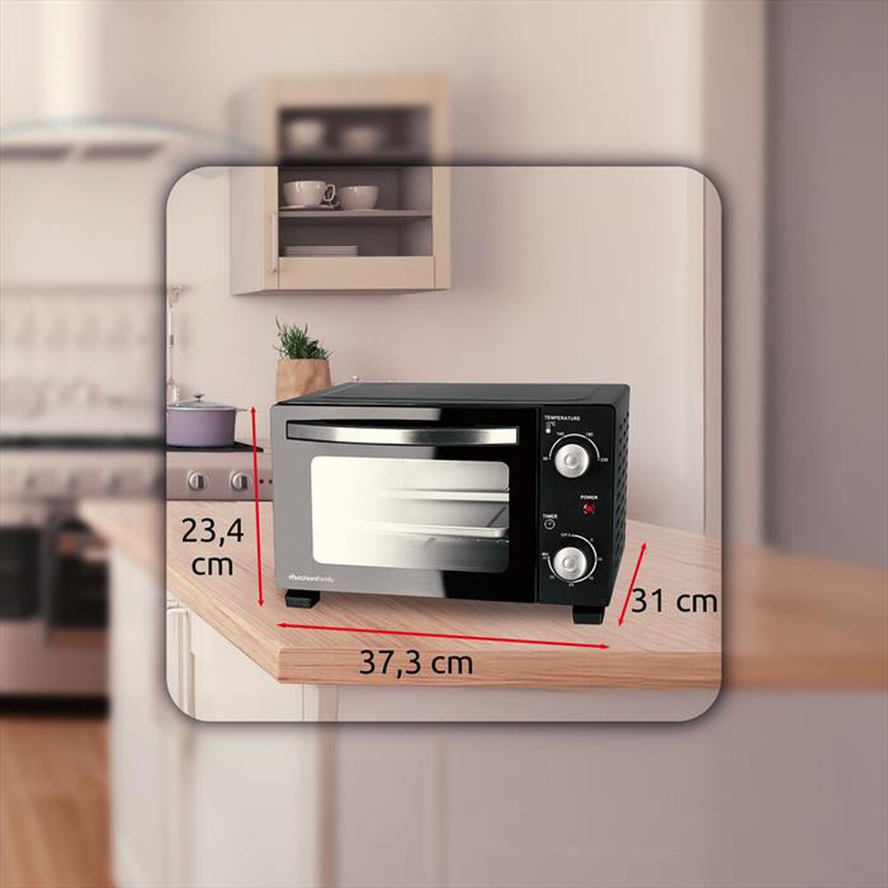 Immagine del prodotto MELCHIONI FAMILY - Fornetto elettrico DEVIL 11-nero