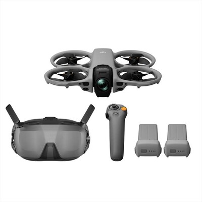 DJI - Drone 360&deg; 8K di punta AVATA 360 MOTION COMBO-GRIGIO