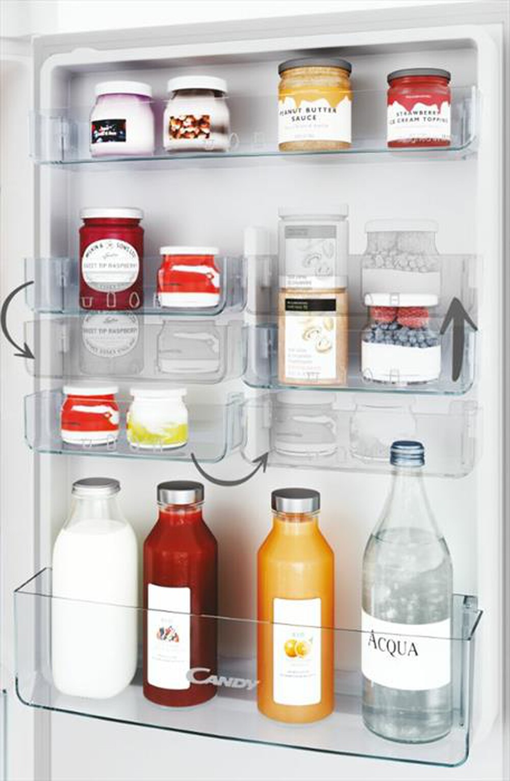 Immagine del prodotto CANDY - Frigorifero combinato CBL3518E Classe E 263 lt-Bianco