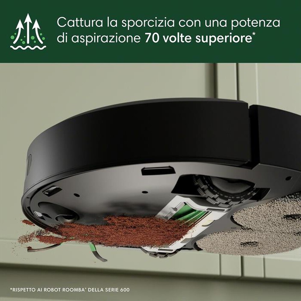 Immagine del prodotto iROBOT - Robot aspirapolvere lavapavimenti Roomba 405 combo-Black