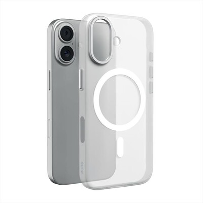 PURO - Cover LIGHTFEEL per iPhone 17-bianco