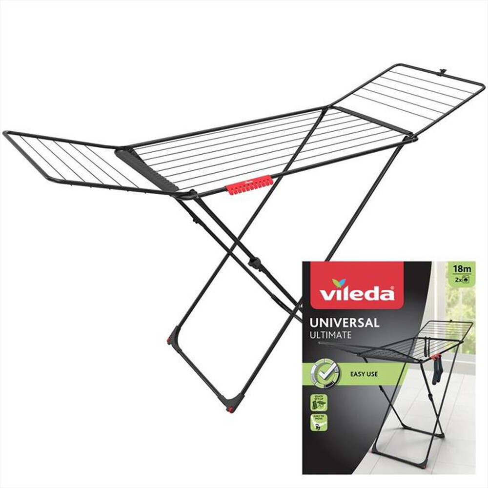 Immagine del prodotto VILEDA - Stendibiancheria 0123300-Nero opaco