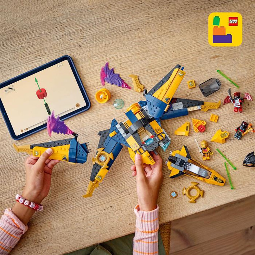 Immagine del prodotto LEGO - NINJAGO Jet Super Storm di Ras e Arin 71833
