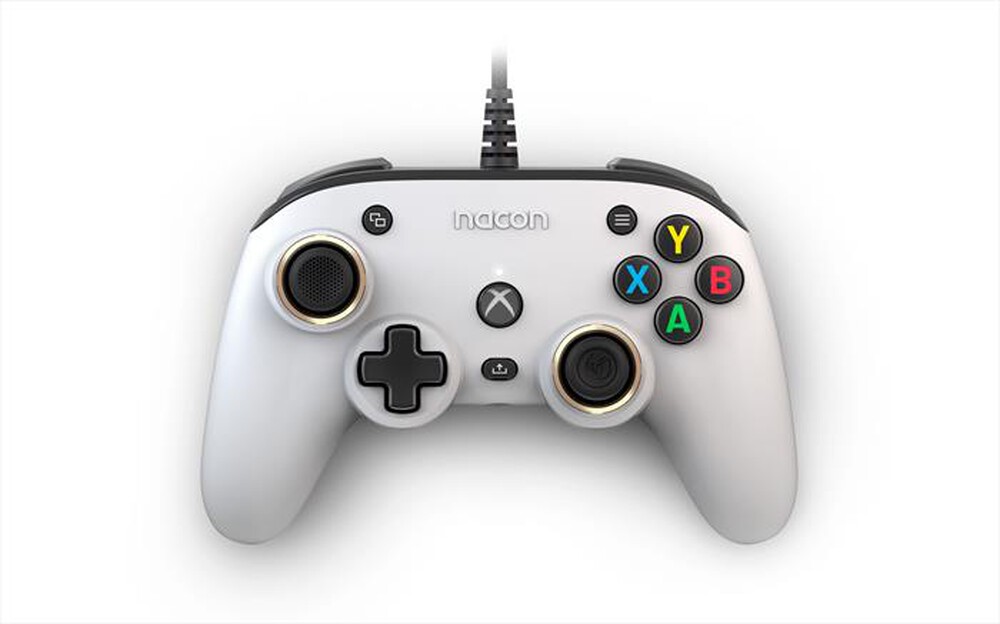 Immagine del prodotto NACON - PRO COMPACT CONTROLLER LICENZA UFFICIALE XBOX-Bianco