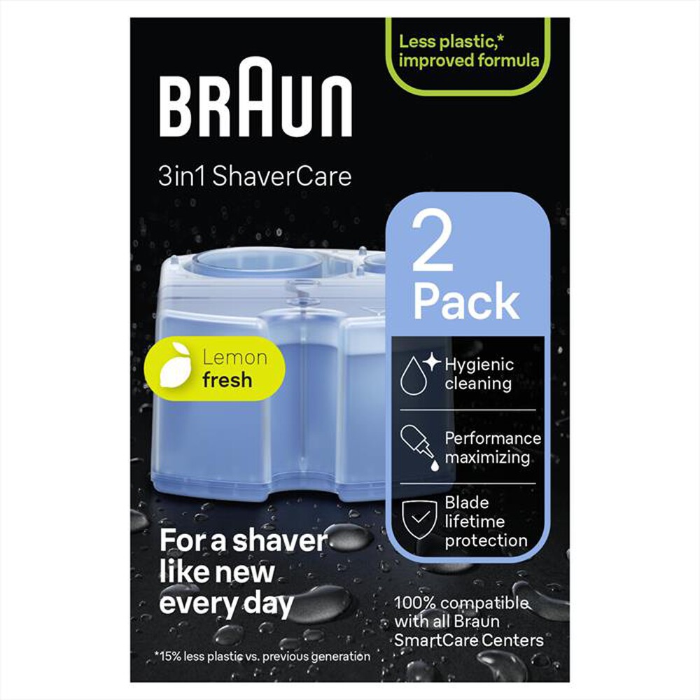 Immagine del prodotto BRAUN - SHAVERCARE CARTUCCE DI RICARICA-Trasparente