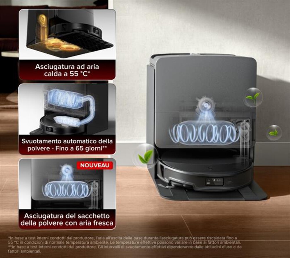 Immagine del prodotto ROBOROCK - Robot lava e aspira SAROS 20X-nero