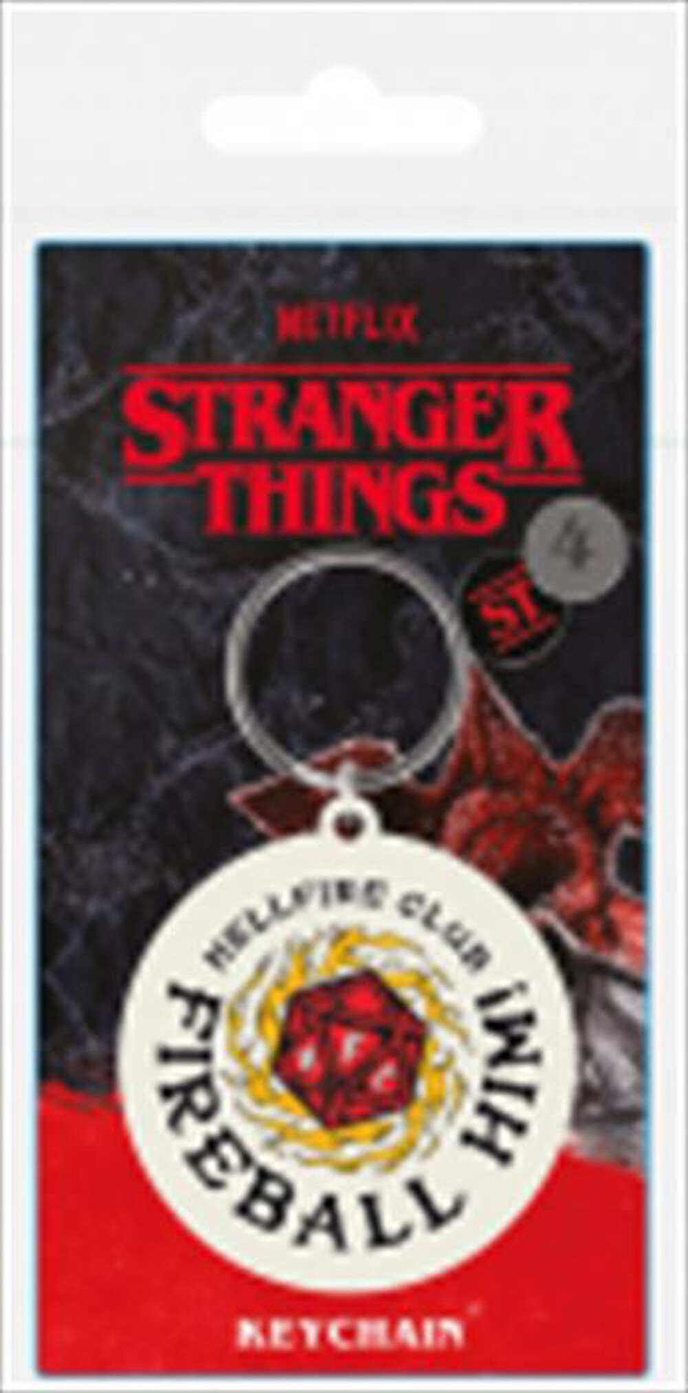 Immagine del prodotto PYRAMID - Portachiavi Stranger Things Fireball Him RK39435C