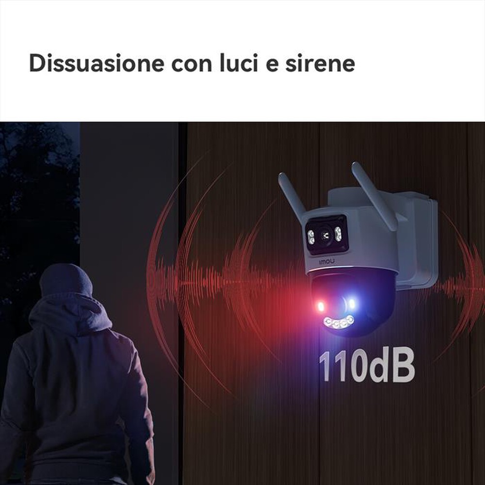 Immagine del prodotto IMOU - Telecamera da esterno AOV DUAL KIT-BIANCO
