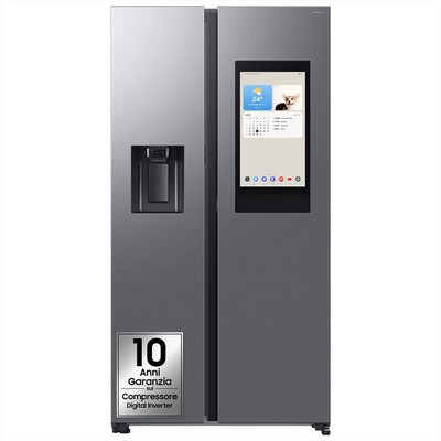 SAMSUNG - Frigorifero side by side RS90F66BETEF Classe E-Inox Spazzolato