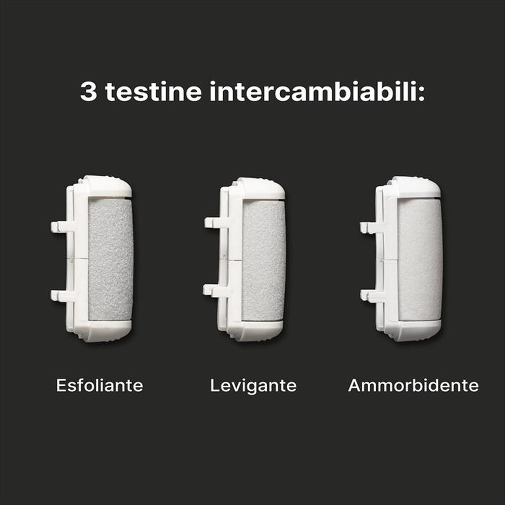 Immagine del prodotto MACOM - Pedicure elettrico ricaricabile FEET CARE PRO-bianco