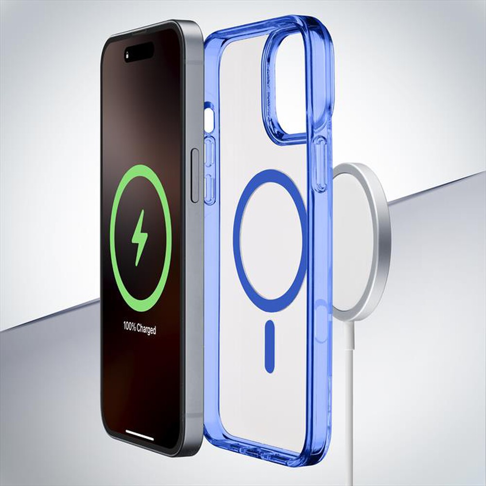 Immagine del prodotto CELLULARLINE - Cover case ICONIC MAG per iPhone 16 Pro-Blue