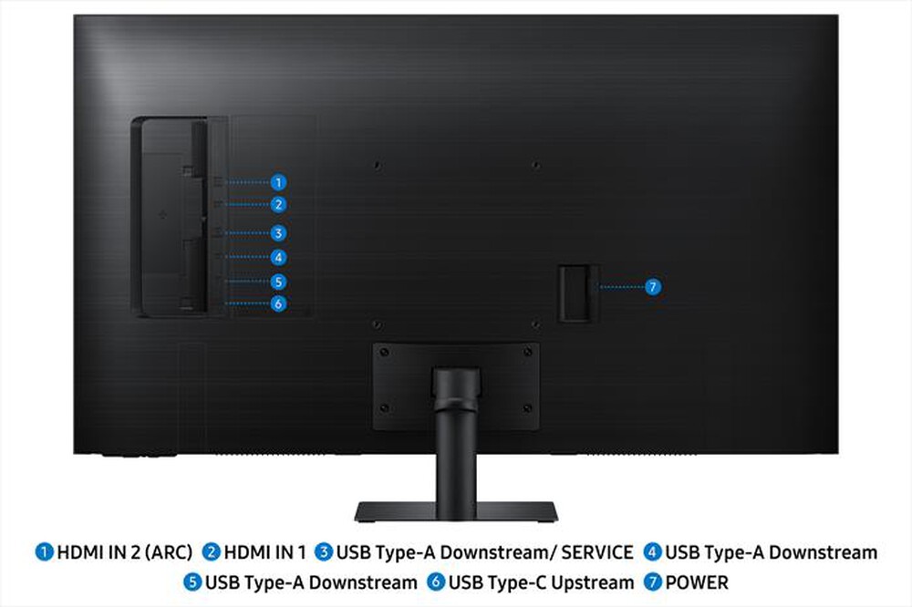 Immagine del prodotto SAMSUNG - SMART MONITOR M7 - M70F DA 43" UHD