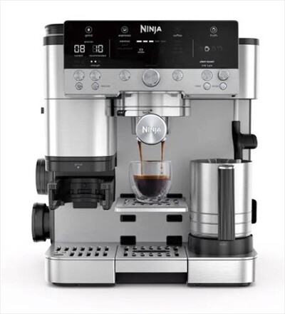 NINJA - MACCHINA DA CAFF&Egrave; LUXE CAF&Eacute; PREMIER 3IN1-Argento