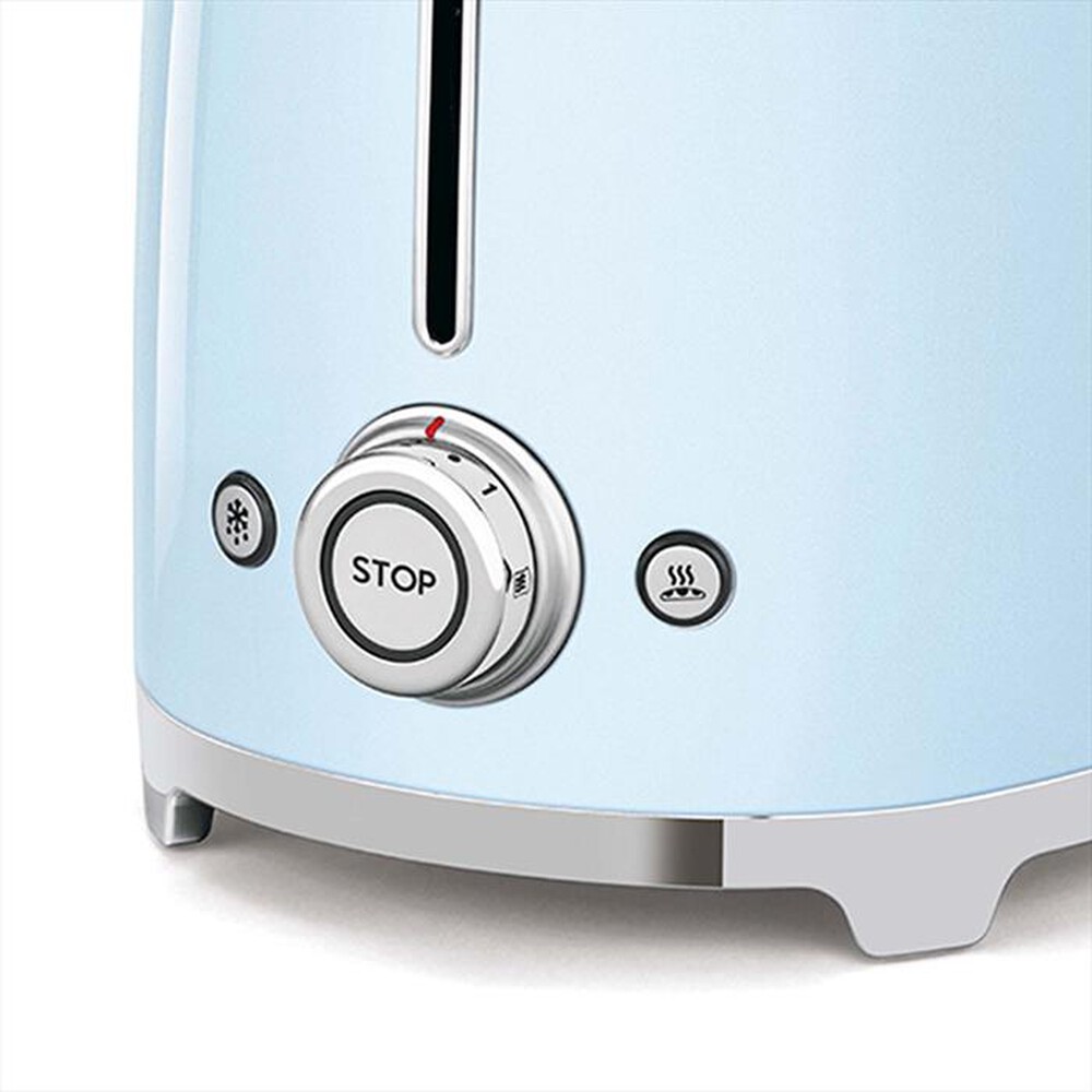 Immagine del prodotto SMEG - Tostapane 50's Style 2x4 fette &ndash; TSF02PBEU-azzurro