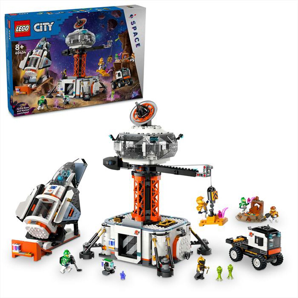 Immagine del prodotto LEGO - CITY BASE spaziale e piattaforma di lancio 60434