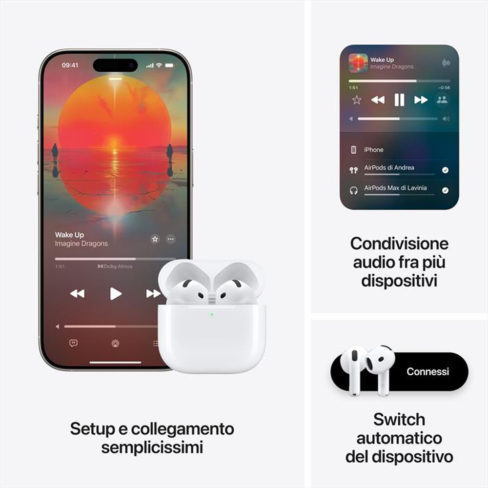 Immagine del prodotto APPLE - AirPods 4-White