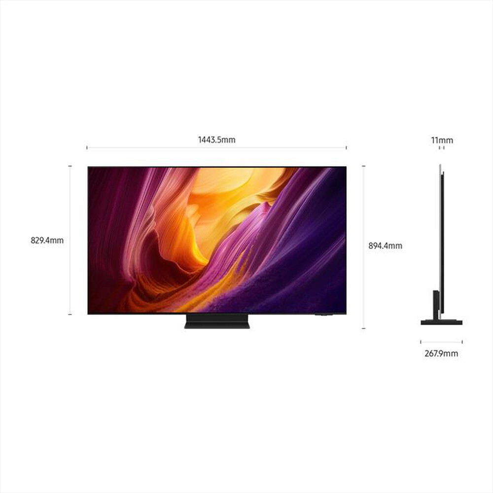 Immagine del prodotto SAMSUNG - Smart TV OLED 4K AI 65" QE65S95HFTXZT-Graphite Black
