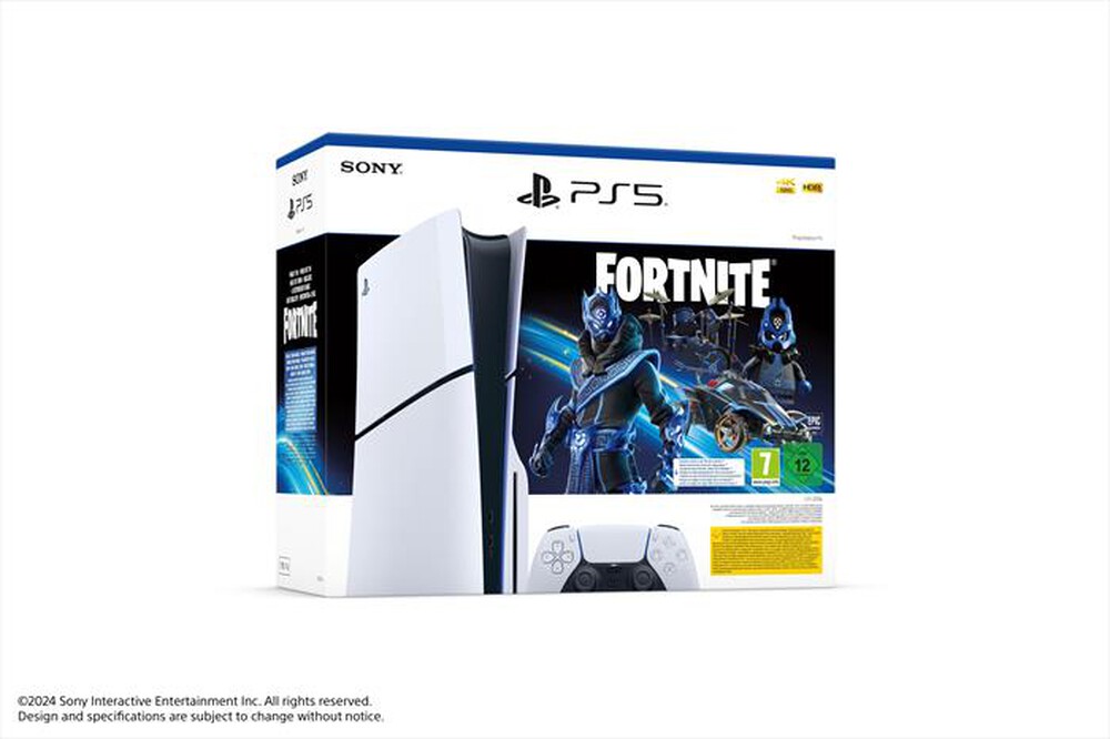Immagine del prodotto SONY COMPUTER - BUNDLE CONSOLE PS5&reg; - COBALT STAR DI FORTNITE&reg;-white