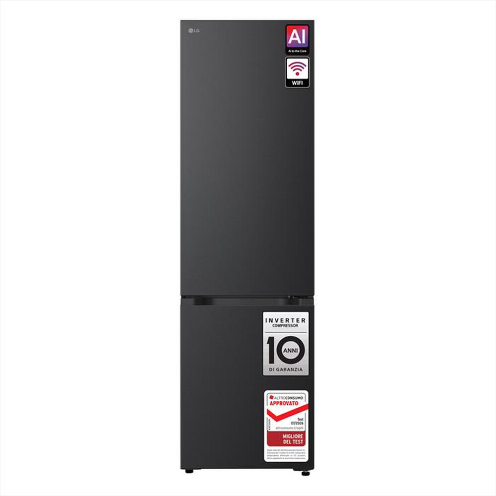 Immagine del prodotto LG - Frigorifero combinato GBBS726AEV Classe A 375lt-Nero