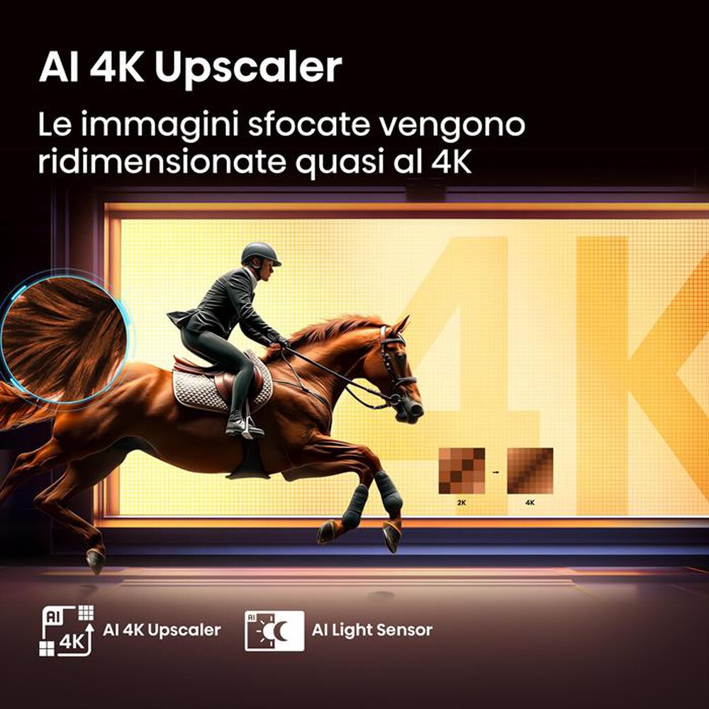 Immagine del prodotto HISENSE - Smart TV 55" 4K Ultra HD 55A69Q-NERO