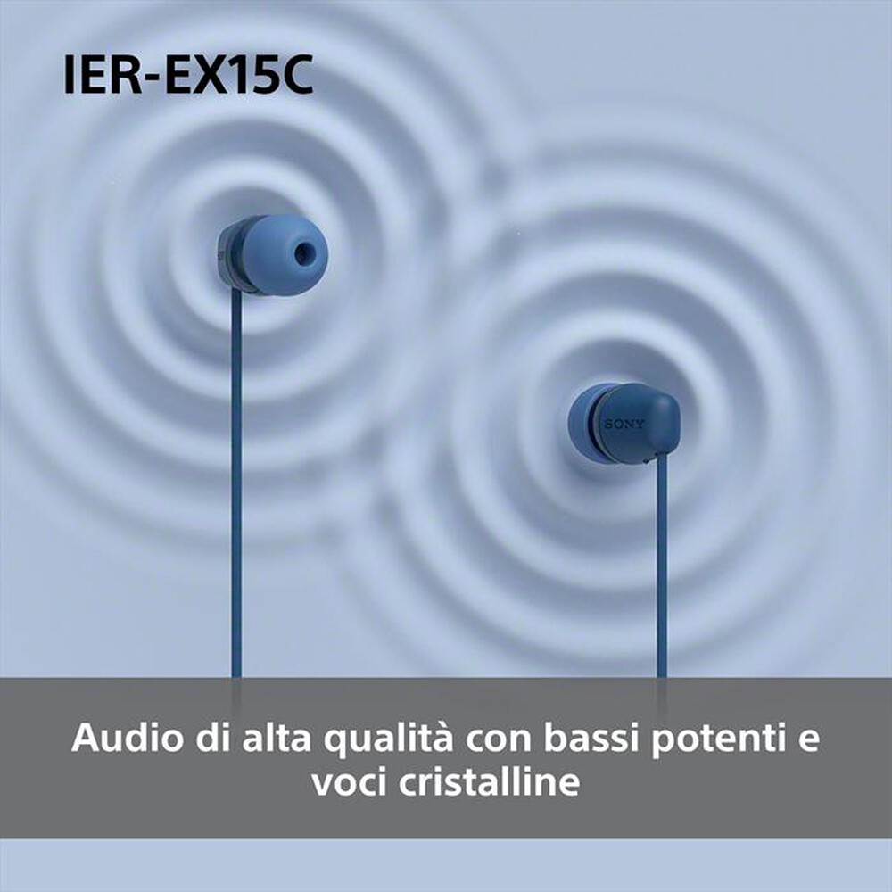 Immagine del prodotto SONY - Auricolari a cavo IEREX15CW.CE7-Bianco