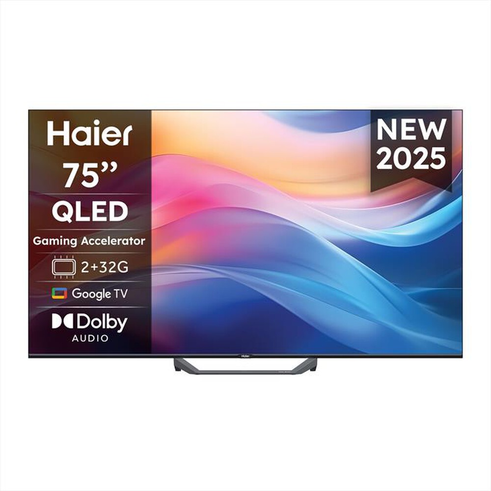 Immagine del prodotto HAIER - Smart TV QLED 4K 75" H75S80FUX-Nero