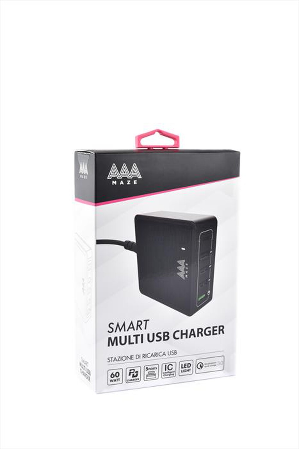 Immagine del prodotto AAAMAZE - MULTI CHARGER USB CON TYPE-C