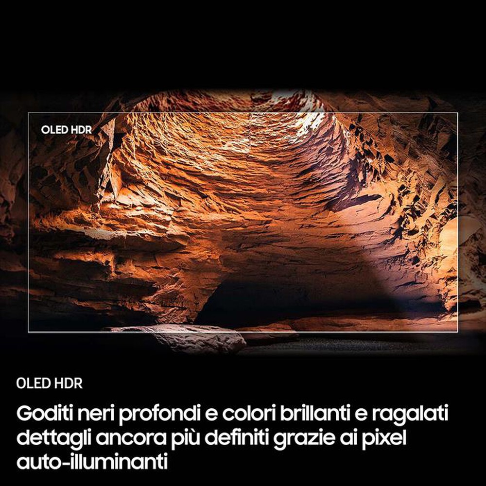 Immagine del prodotto SAMSUNG - Smart TV OLED UHD 4K 77" QE77S85FAEXZT-Graphite Black