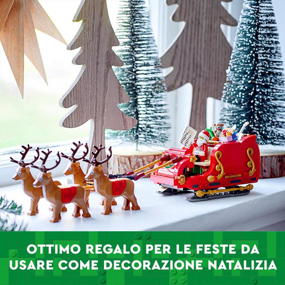 Immagine del prodotto LEGO - SEASONS AND OCCASIONS Slitta di babbo Natale 40499