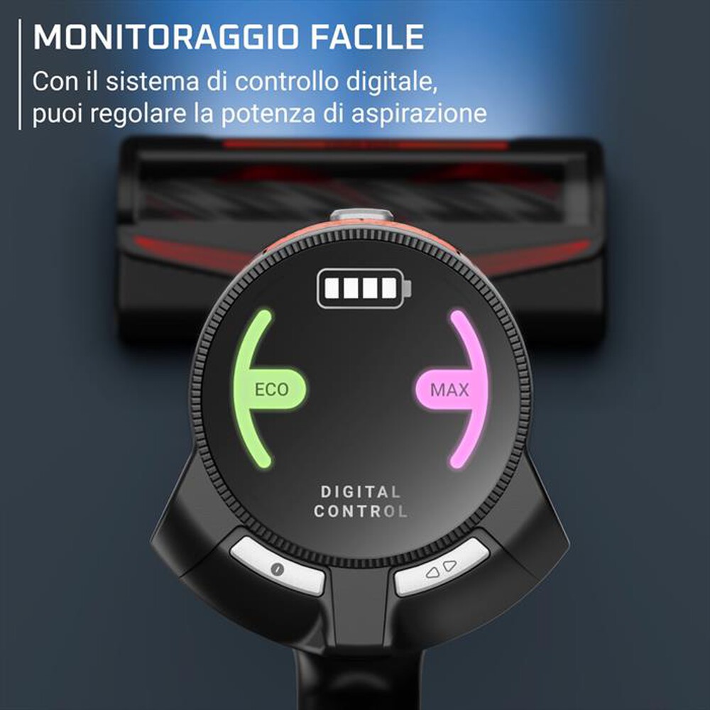 Immagine del prodotto ROWENTA - Scopa elettrica X-FORCE 8.80 RH1872E0-Rosso