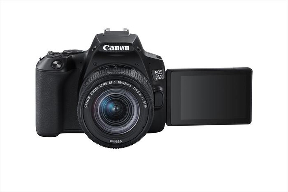 Immagine del prodotto CANON - FOTOCAMERA REFLEX EOS 250D + EF-S 18-55 IS STM-Black