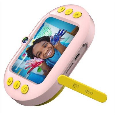 AGFA - Fotocamera compatta WATERPROOF CAM-pink