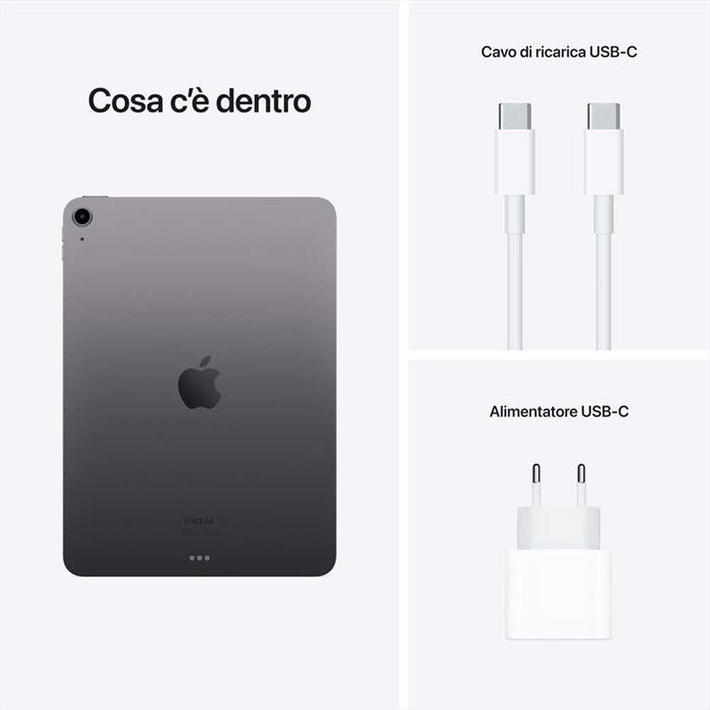 Immagine del prodotto APPLE - iPad Air 10.9'' WI-FI 256GB-Grigio Siderale