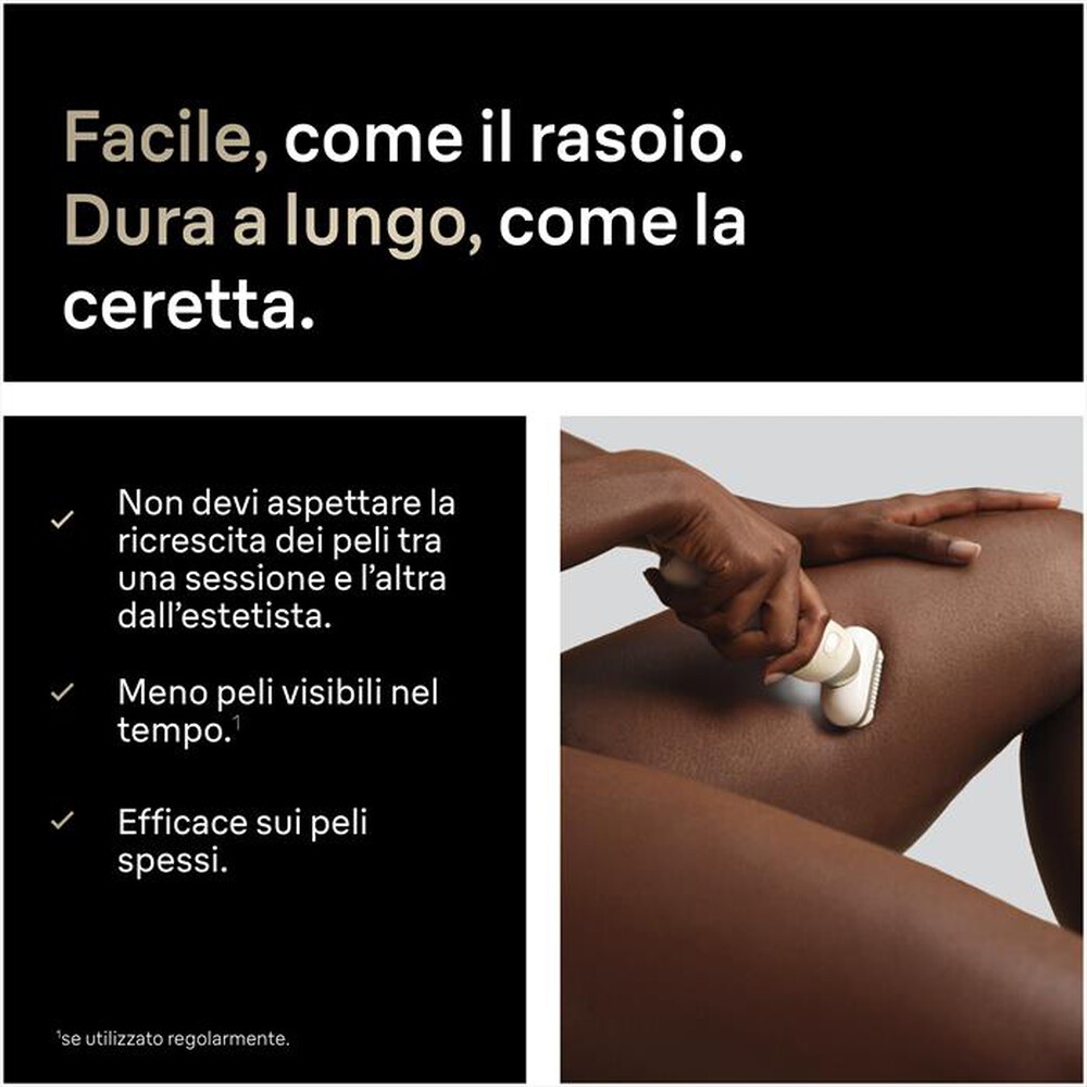Immagine del prodotto BRAUN - Epilatore Wet & Dry LEGEPIL SES9-011 3D BOX MN-ORO