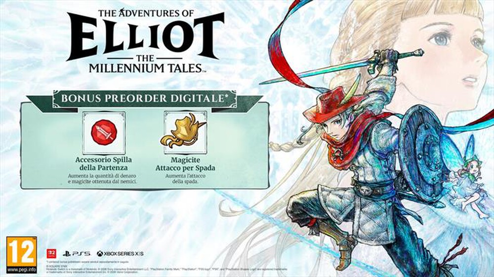 Immagine del prodotto BANDAI SQUARE ENIX - THE ADVENTURES OF ELLIOT NSW2