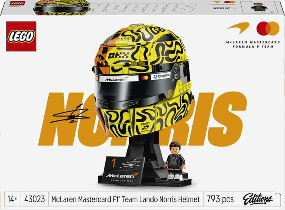 Immagine del prodotto LEGO - EDITIONS Casco di Lando Norris McLaren - 43023