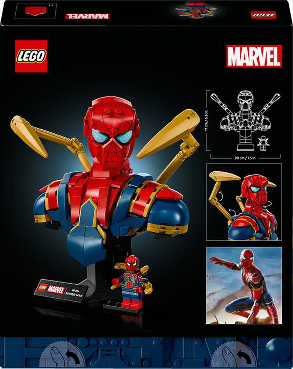 Immagine del prodotto LEGO - SUPER HEROES MARVEL Busto di Iron Spider-Man 76326