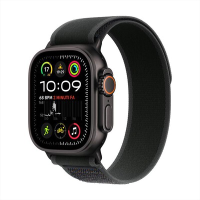 APPLE - Watch Ultra 2 GPS + Cellular 49mm Titanio-Nero - Trail Loop Nero - M/L